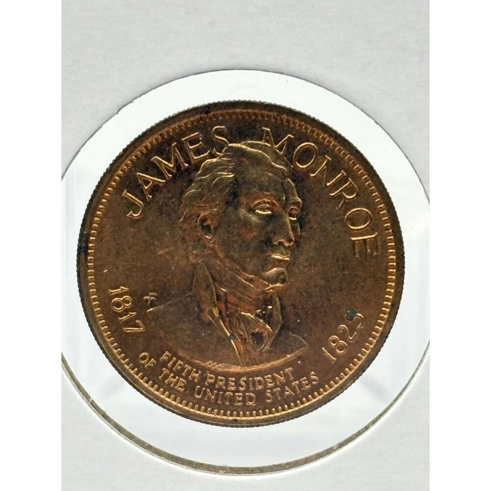 James Monroe 5th US President 1817-1825 Token